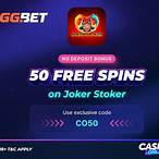 gg bet 50 free spins code